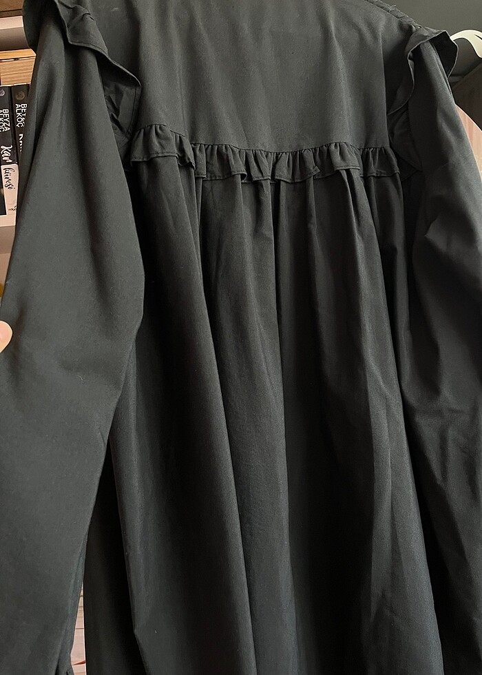 Yaka detayli gomlek - Görsel 3