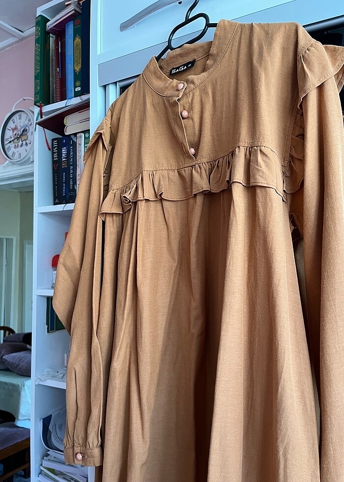 Yaka detayli gomlek - Görsel 2