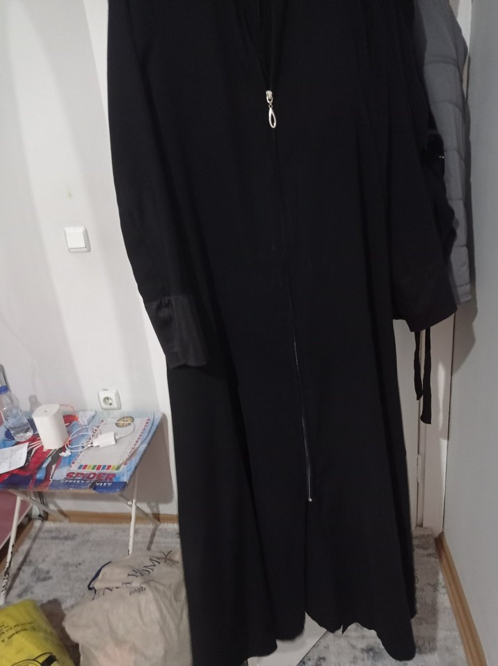 Siyah ferace - Görsel 4