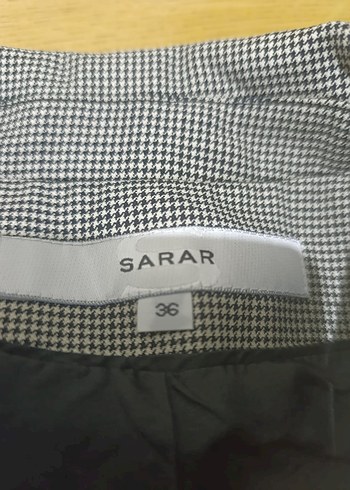 Düğmeli Gri Kadın Mini Blazer Ceket - Görsel 2