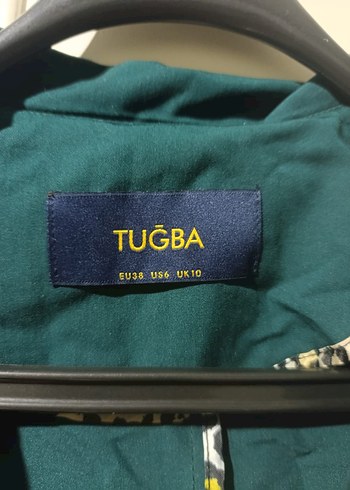 Uzun Mavi Kadın Trençkot - Görsel 2