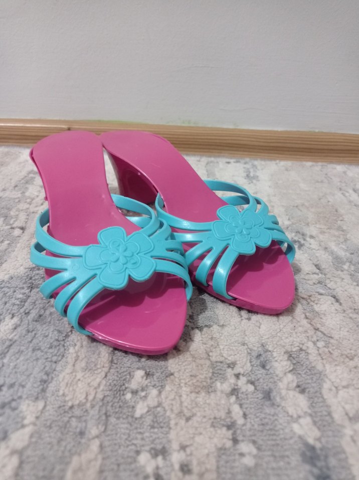 Pembe Şeffaf Çiçek Saç Tokası - Görsel 3