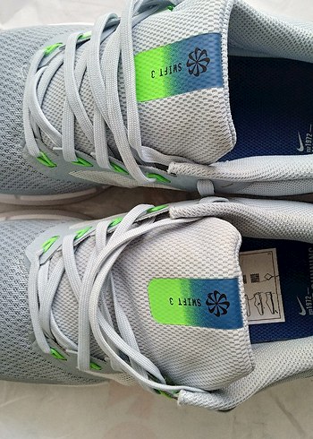 Gri Erkek Spor Ayakkabı Bağcıklı Rahat Tasarım - Görsel 3