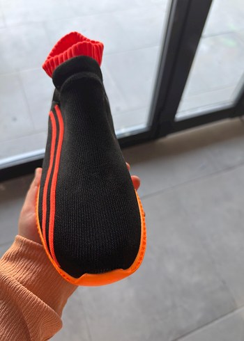 Diğer Turuncu Elastik kadın Spor Ayakkabı