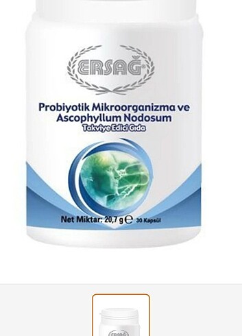 Ersağ Probıyotık Mıkroorganızma Ve Ascophyllum Nodosum
