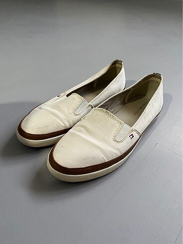 Tommy Hilfiger TOMMY HİLFİGER BEZ AYAKKABI