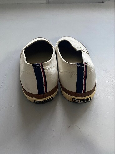 38 Beden beyaz Renk TOMMY HİLFİGER BEZ AYAKKABI