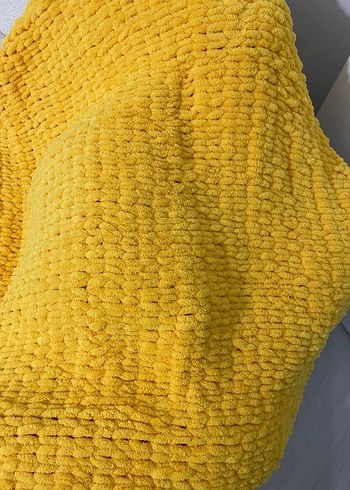 Sarı bebek battaniyesi - Görsel 5