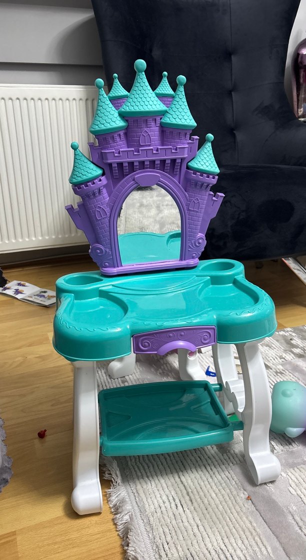 Pastel Mor ve Turkuaz Çocuk Şifonyeri - Görsel 2