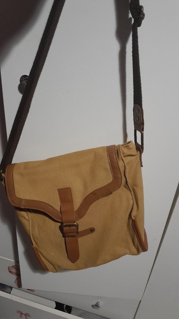 Bej Tokalı Kadın Çanta - Görsel 2