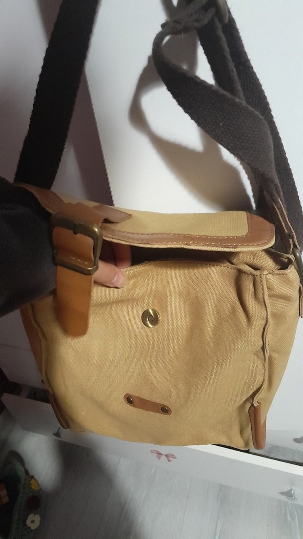Bej Tokalı Kadın Çanta - Görsel 3