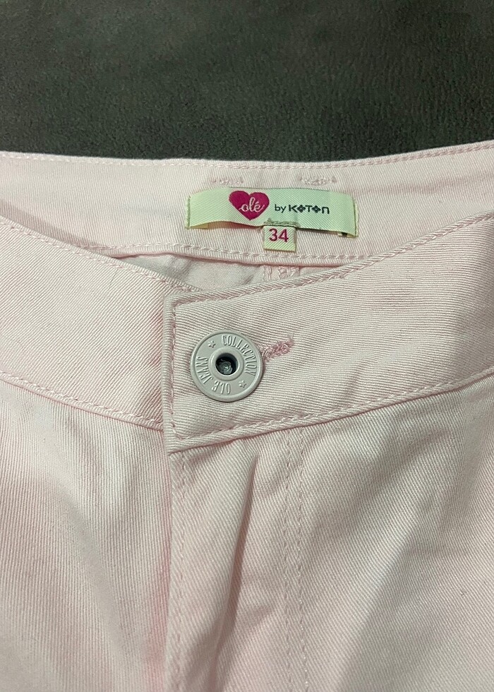 Kadin pembe şort - Görsel 2