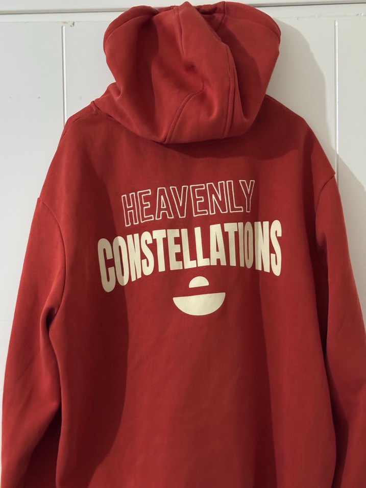 Erkek Kırmızı Fermuarlı Sweatshirt - Görsel 2