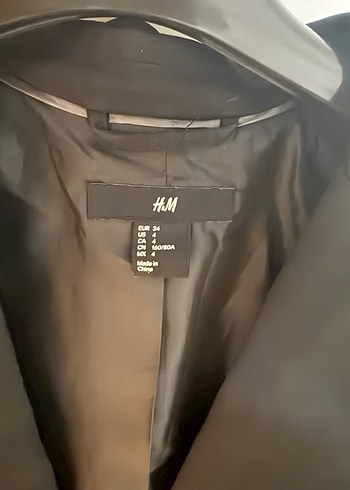 Siyah Düğmeli Kadın Blazer Ceket - Görsel 2