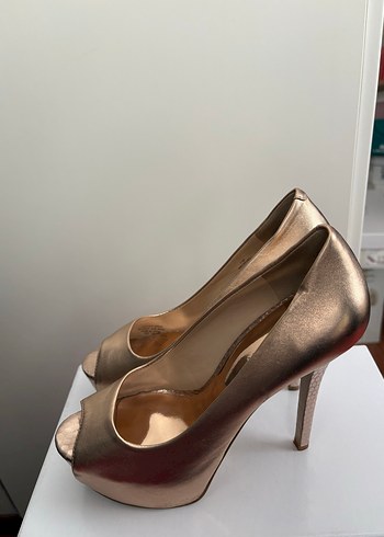 Nine West Metalik Platform Stiletto
