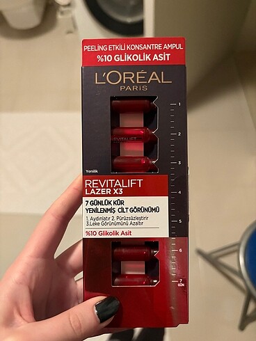 Loreal Paris Revitalift Lazer 7 Günlük Kür Peeling Etkili Ampul 