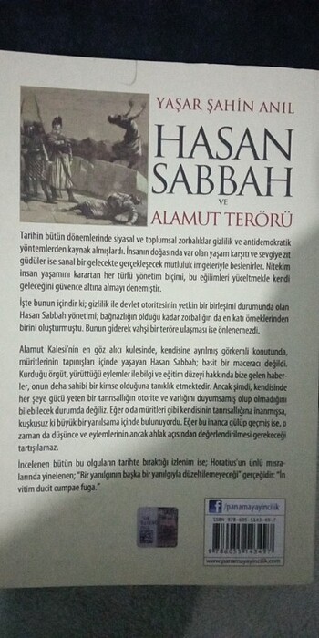  Beden Hasan sabah ve alamut terörü 