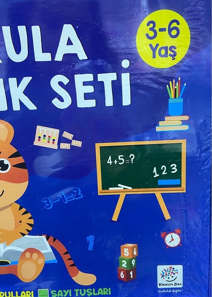 İlkokul hazırlık seti - Görsel 3