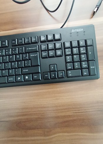 Siyah Kablolu Standart Klavye - Görsel 3