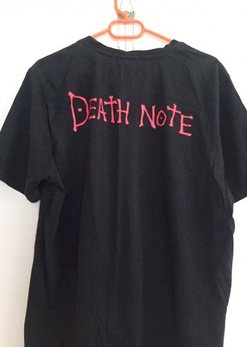 Erkek  kesın Siyah Baskılı Goth Tişört 40 42 38 beden - Görsel 4