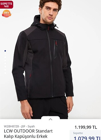 Lcw outdoor erkek mont 