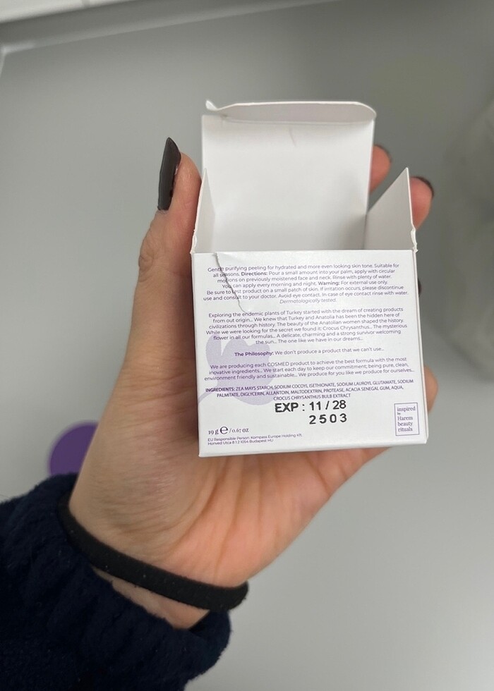 Cosmed enzyme peeling 19gr - Görsel 4