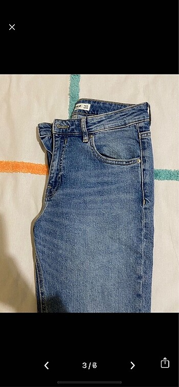 m Beden mavi Renk Pull Bear jean