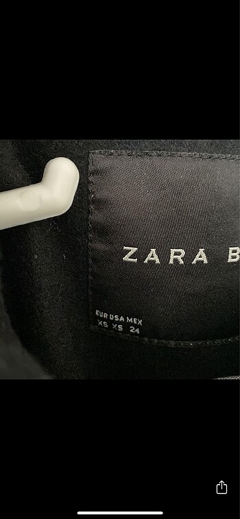 xs Beden Zara kaşe kaban