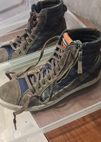 Diesel Erkek Kahverengi Bağcıklı Spor Ayakkabı 43 numara - Görsel 2