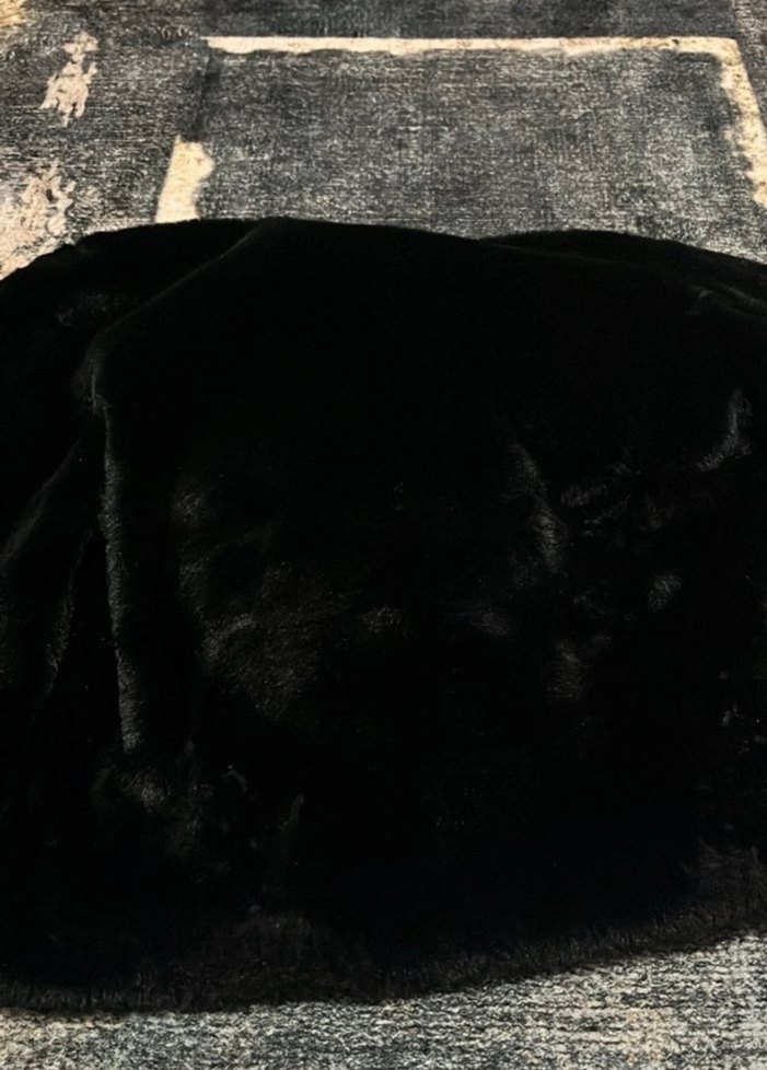 Peluş kürk mont - Görsel 2