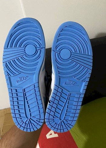 41 Beden mavi Renk Air Jordan , dunk low, basketbol