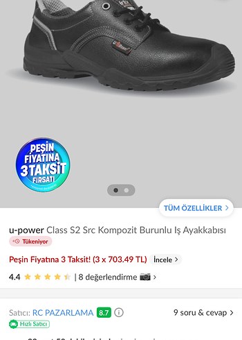 Mekap, işçi ayakkabısı - Görsel 8