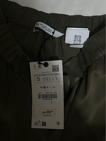 s Beden zara pantolon