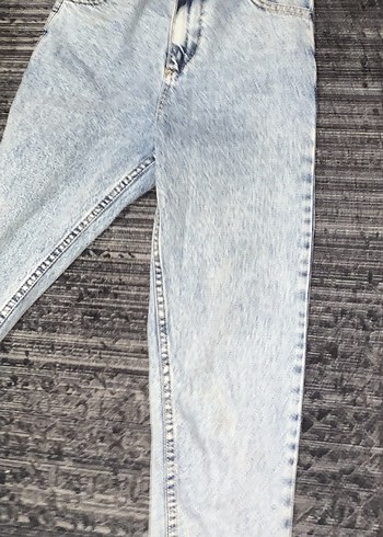 Mavi Jeans Gri Ruffle Detaylı Mini Jean Şort