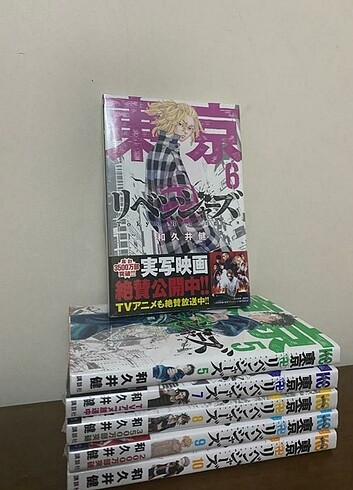 Sıfır Japonca Tokyo Revengers Manga 6,8,9