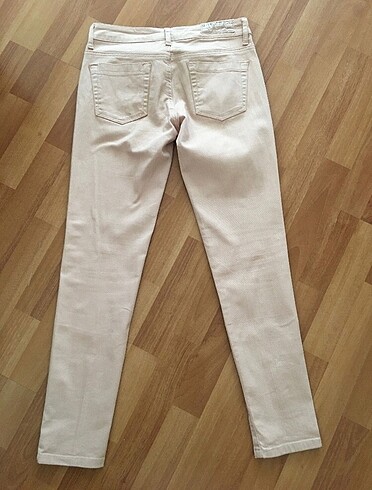 36 Beden ten rengi Renk Mango Pudra Skinny Jeans