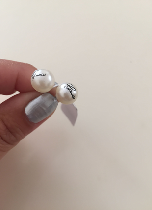 diğer Beden beyaz Renk Guess İncili Küpe