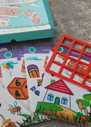 4 ve 5 Yaş Dikkat Eğitim Seti - Görsel 7