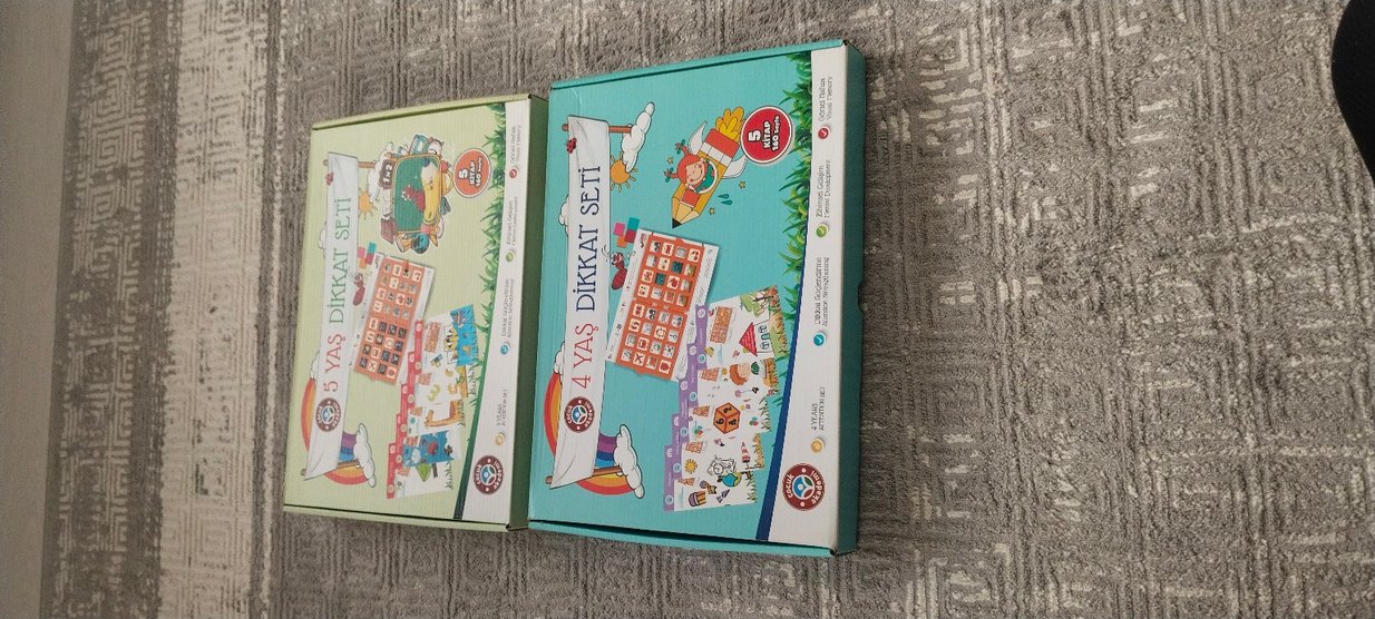 4 ve 5 Yaş Dikkat Eğitim Seti - Görsel 2