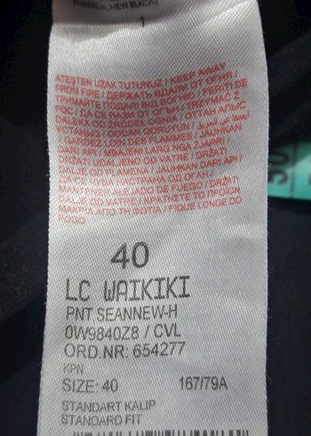 Siyah Rahat Kesim Hamile Kot Pantolon - Görsel 5