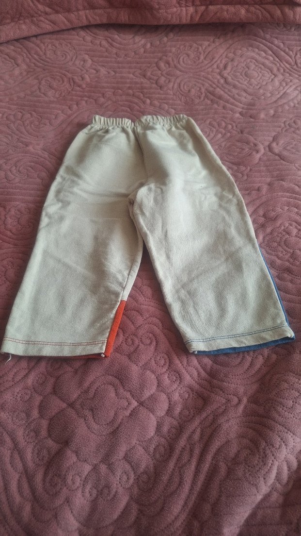 Rahat Kesim Erkek Çocuk Renkli Pantolon - Görsel 2