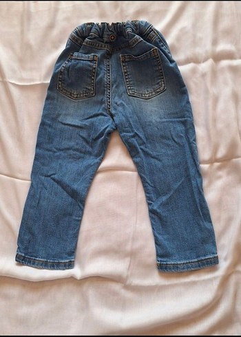 Erkek Çocuk Mavi Regular Fit Kot Pantolon - Görsel 4