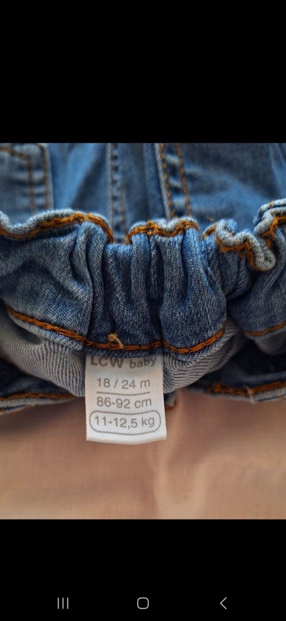 Erkek Çocuk Mavi Regular Fit Kot Pantolon - Görsel 3