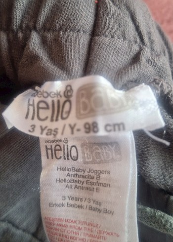 Gri Erkek Çocuk Rahat Kesim Pantolon - Görsel 3