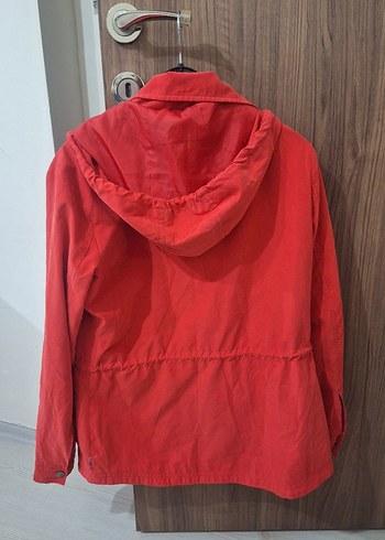 Kırmızı Midi Kadın Ceket - Görsel 4