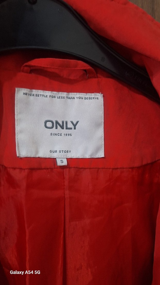 Kırmızı Midi Kadın Ceket - Görsel 2