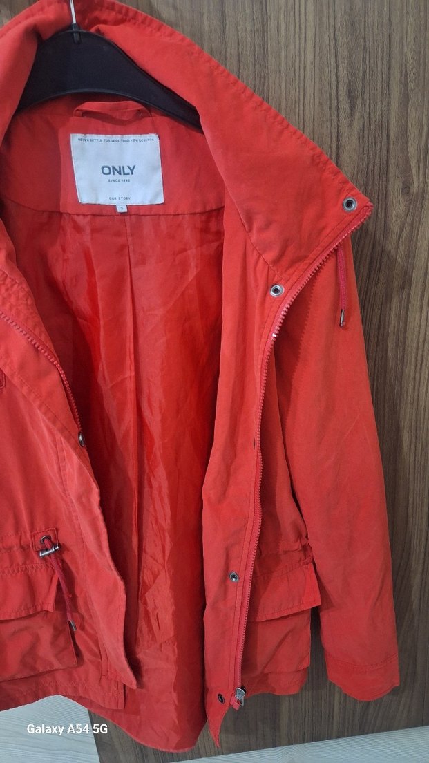 Kırmızı Midi Kadın Ceket - Görsel 3