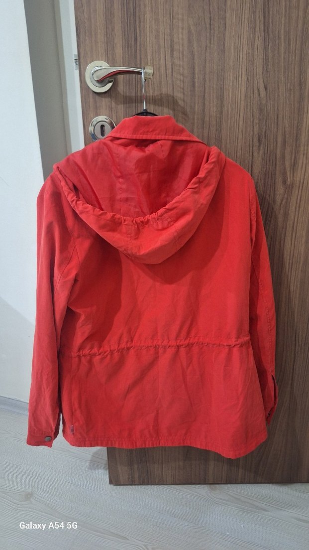 Kırmızı Midi Kadın Ceket - Görsel 4