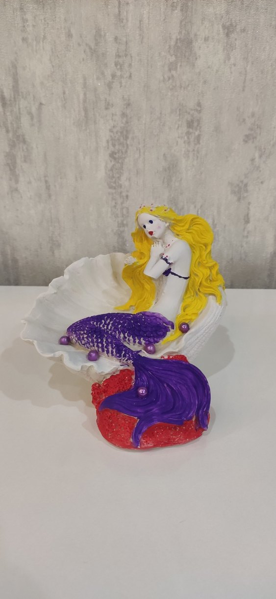 Renkli Deniz Kızı Figürü - Görsel 5