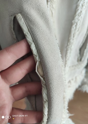 Kapüşonlu Beyaz Kadın Kışlık Ceket +1 sürpriz hediye - Görsel 3